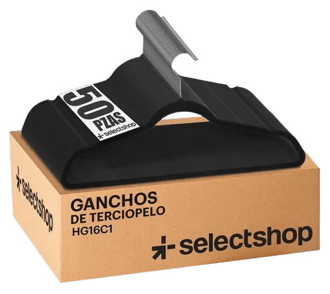 Set 50 Ganchos HG16C1 Ligero Resistentes